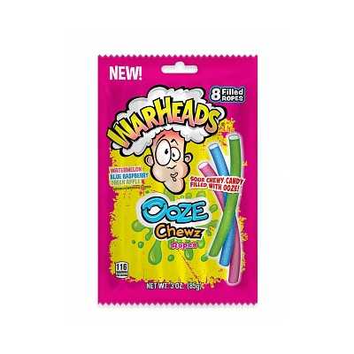 Warheads - Ooze Chewz Ropes (85g)