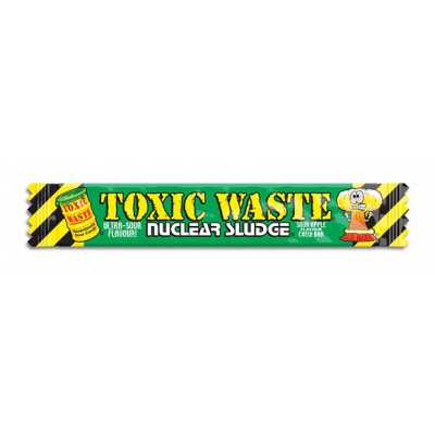 Toxic Waste - Nuclear Sludge Chew Bar Sour Apple (20g)