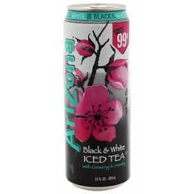 Arizona - Black And White Iced Tea (650ml)