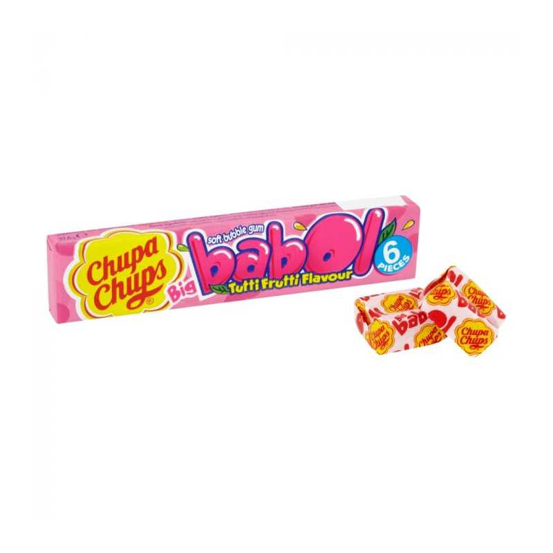 Chupa Chups - Babol Gum Tutti Frutti (28g)