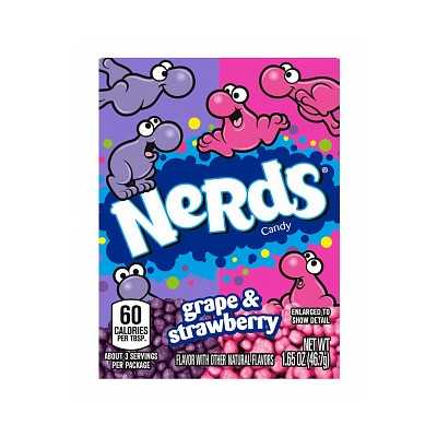Nerds - Grape & Strawberry (47g) (USA)