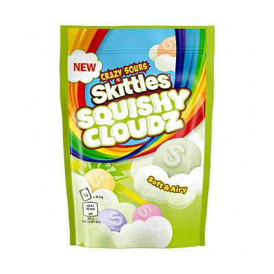 Skittles - Crazy Sours Squishy Cloudz (94g)