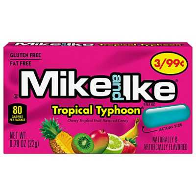 Mike and Ike - Tropical Typhoon (22g) (USA)