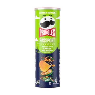 Pringles - Passport Mexican Style Cheesy Jalapeno (165g)
