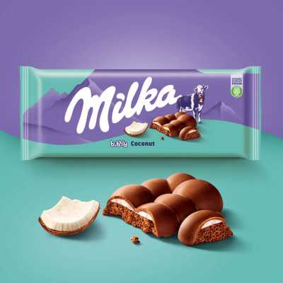 Milka - Bubbly Coconut (97g)