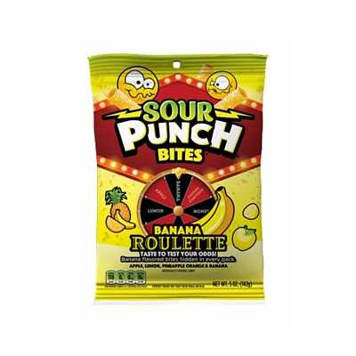 Sour Punch - Banana Roulette (142g)