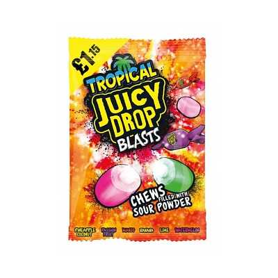 Bazooka - Juicy Drop Blasts Tropical (120g)