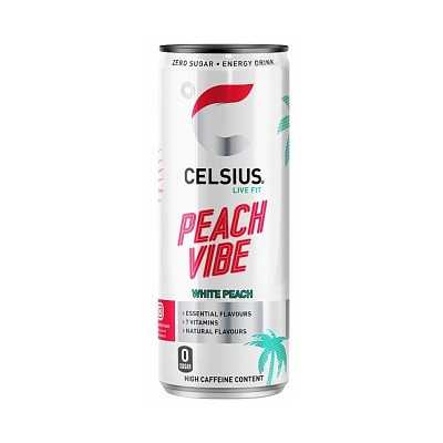 Celsius - Peach Vibe White Peach (355ml)