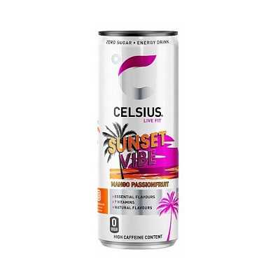 Celsius - Sunset Vibe Mango Passionfruit (355ml)