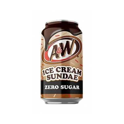 A&W - Root Beer Ice Cream Sundae Zero (355ml)