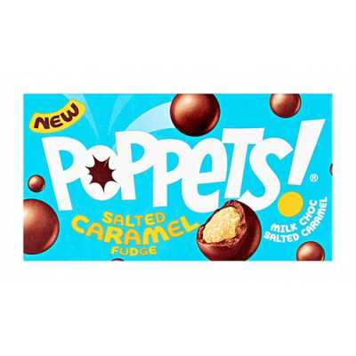 Poppets - Milk Choc Salted Caramel Fudge (39g)