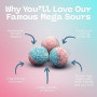 Barnetts - Mega Sour Bubblegum (104g)