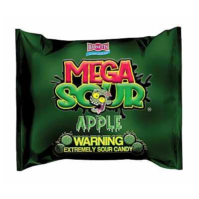 Barnetts - Mega Sour Apple (104g)