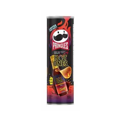 Pringles - Hot Ones Los Calientes Barbacoa (156g)