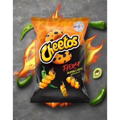 Cheetos - Fiery Jalapeno & Cheese (70g)