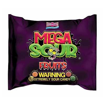Barnetts - Mega Sour Fruits (104g)