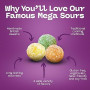 Barnetts - Mega Sour Fruits (104g)
