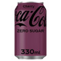 Coca Cola - Cherry Zero (330ml) (UK)