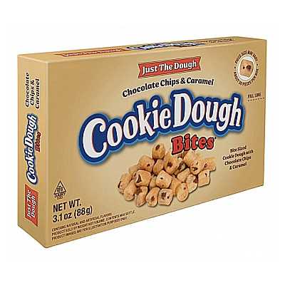 Cookie Dough Bites - Chocolate Chips & Caramel (88g)