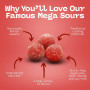 Barnetts - Mega Sour Cherry (104g)