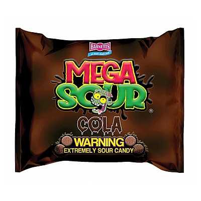 Barnetts - Mega Sour Cola (104g)