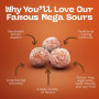 Barnetts - Mega Sour Cola (104g)