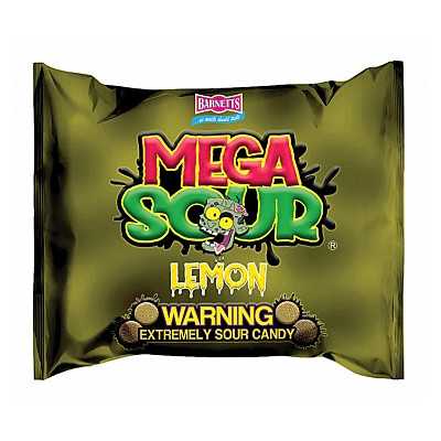 Barnetts - Mega Sour Lemon (104g)
