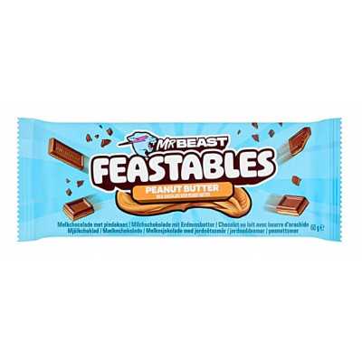 Mr. Beast Feastables - Peanut Butter 60g)