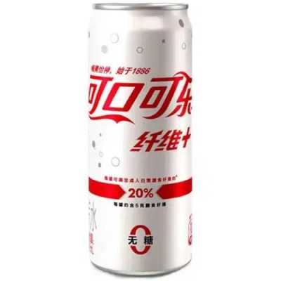 Coca Cola - Plus Fiber Zero Sugar (330ml)