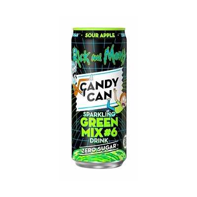 Candy Can - Rick & Morty Green Mix 6 (330ml)