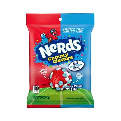 Nerds - Gummy Clusters Berry Punch Rush (141g) (12.7.2026)