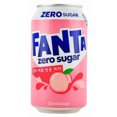 Fanta - White Peach Zero (355ml)