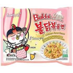 Samyang Buldak - Hot Chicken Flavor Dried Ramen Creamy Carbonara (140g)