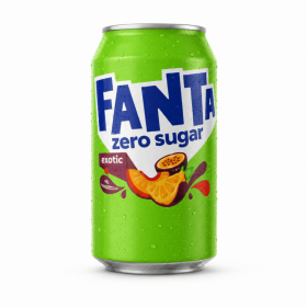 Fanta - Zero Sugar Exotic (330ml)