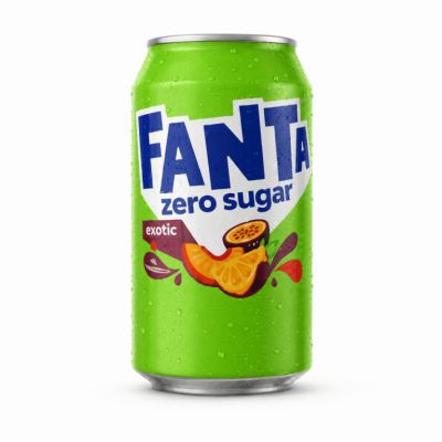 Fanta - Zero Sugar Exotic (330ml)