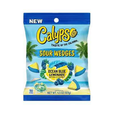 Calypso - Sour Wedges Ocean Blue Lemonade (127g)