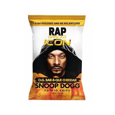 Rap Snacks - Snoop Dogg O.G. Bar-B-Que Cheddar (71g)