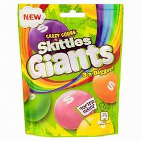 Skittles - Crazy Sour Giants (116g)