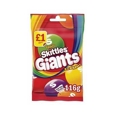 Skittles - Giants Fruits (116g)