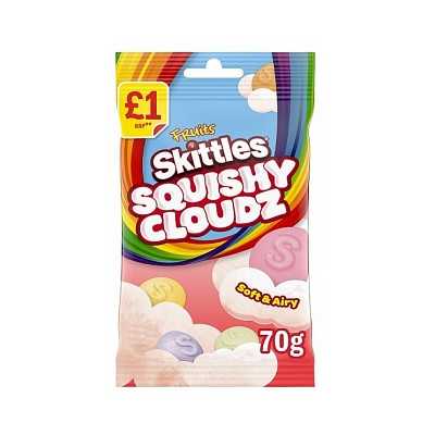 Skittles - Squishy Cloudz Fruits (70g)