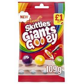 Skittles - Giants Gooey Fruits (109g)