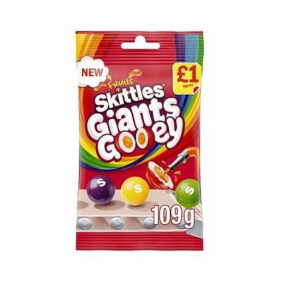 Skittles - Giants Gooey Fruits (109g)