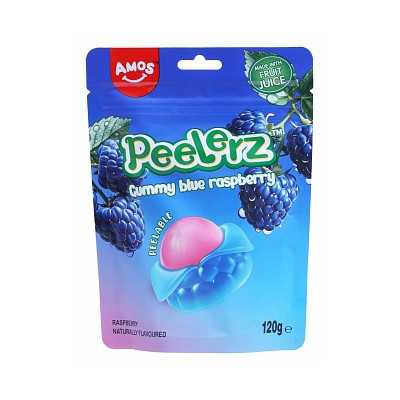 Amos - Peelerz Gummy Blue Raspberry (120g)