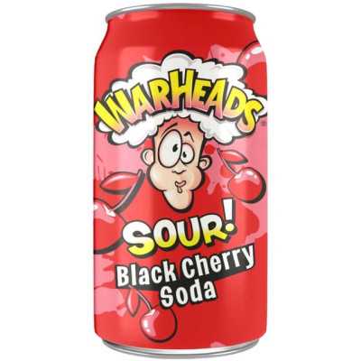 Warheads - Sour Black Cherry Soda (330ml)